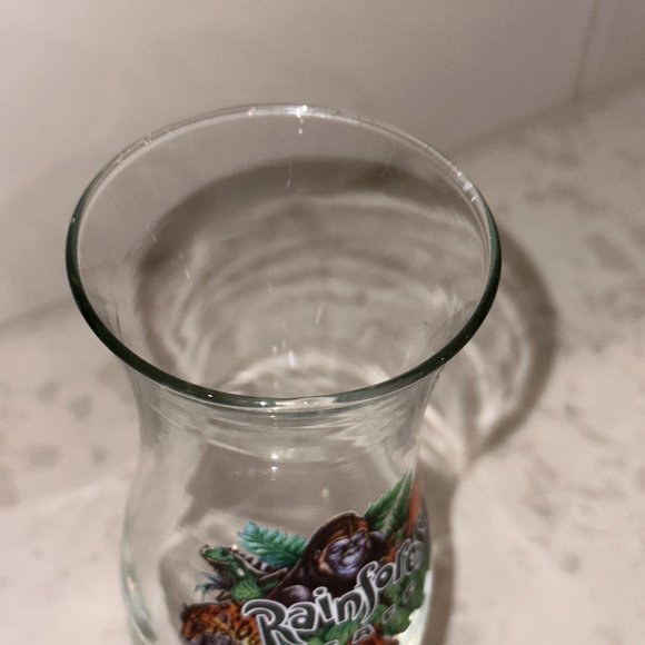 Rainforest Cafe Vancouver Vintage Poco Grande Collectible Glass - Picture 2 of 2